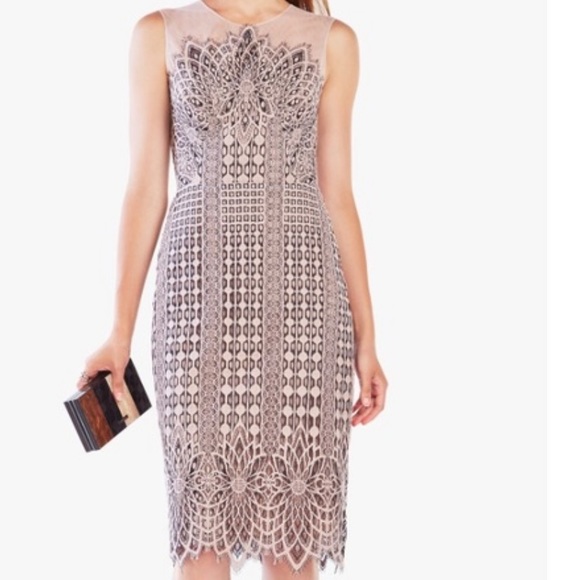 BCBG Dresses & Skirts - BCBG Max Azria Belila Lace Cocktail Dress Size 8